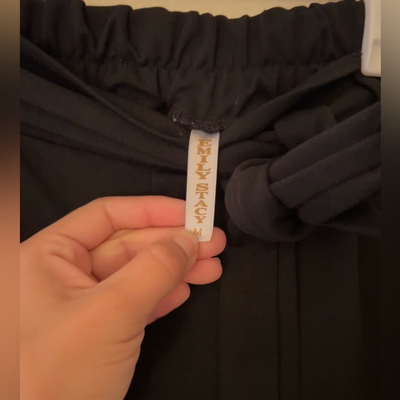 Elastic Black Dress Pants - Picture 2 of 2